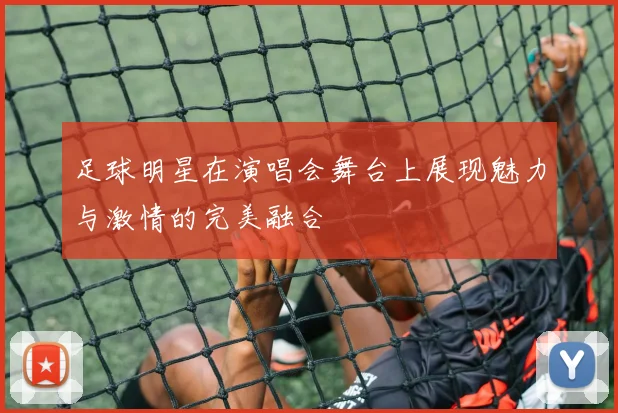 足球明星在演唱会舞台上展现魅力与激情的完美融合