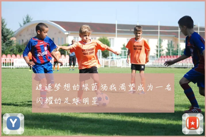 追逐梦想的绿茵场我渴望成为一名闪耀的足球明星